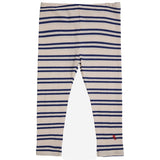 Bobo Choses Bebis Blue Stripes Leggings Offwhite