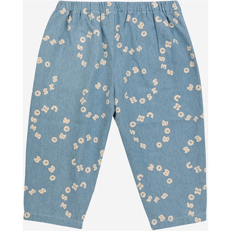 Bobo Choses Bebis Bobo Choses Circle Denim Byxor Light Blue 2