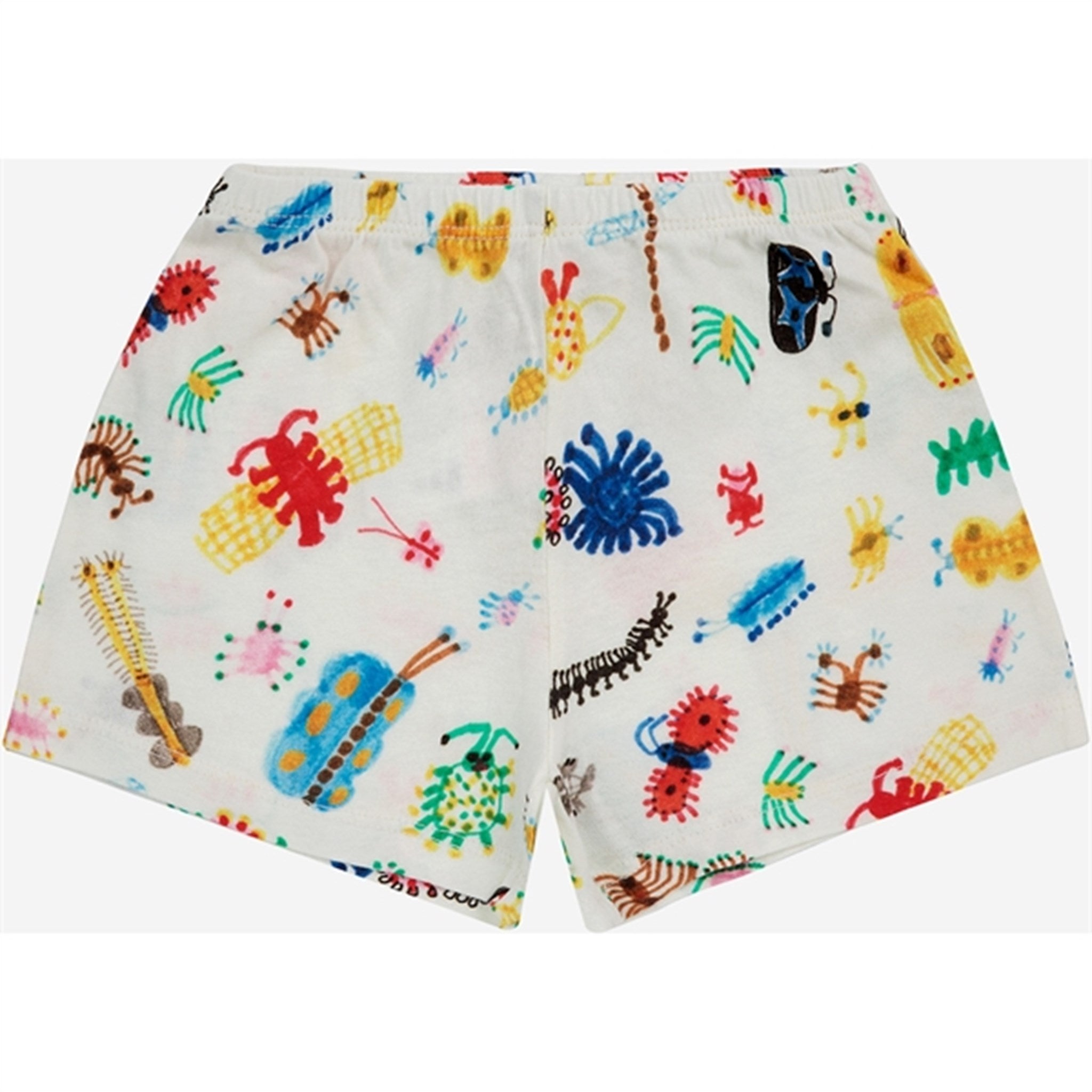 Bobo Choses Bebis Funny Insects All Över Mini Shorts Offwhite