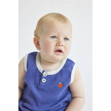 Bobo Choses Bebis Tomato Playsuit Sleeveless Navy Blue 5