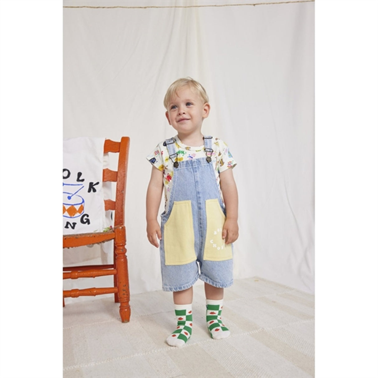 Bobo Choses Baby Bobo Choses Circle Short Smækbukser Blue 4