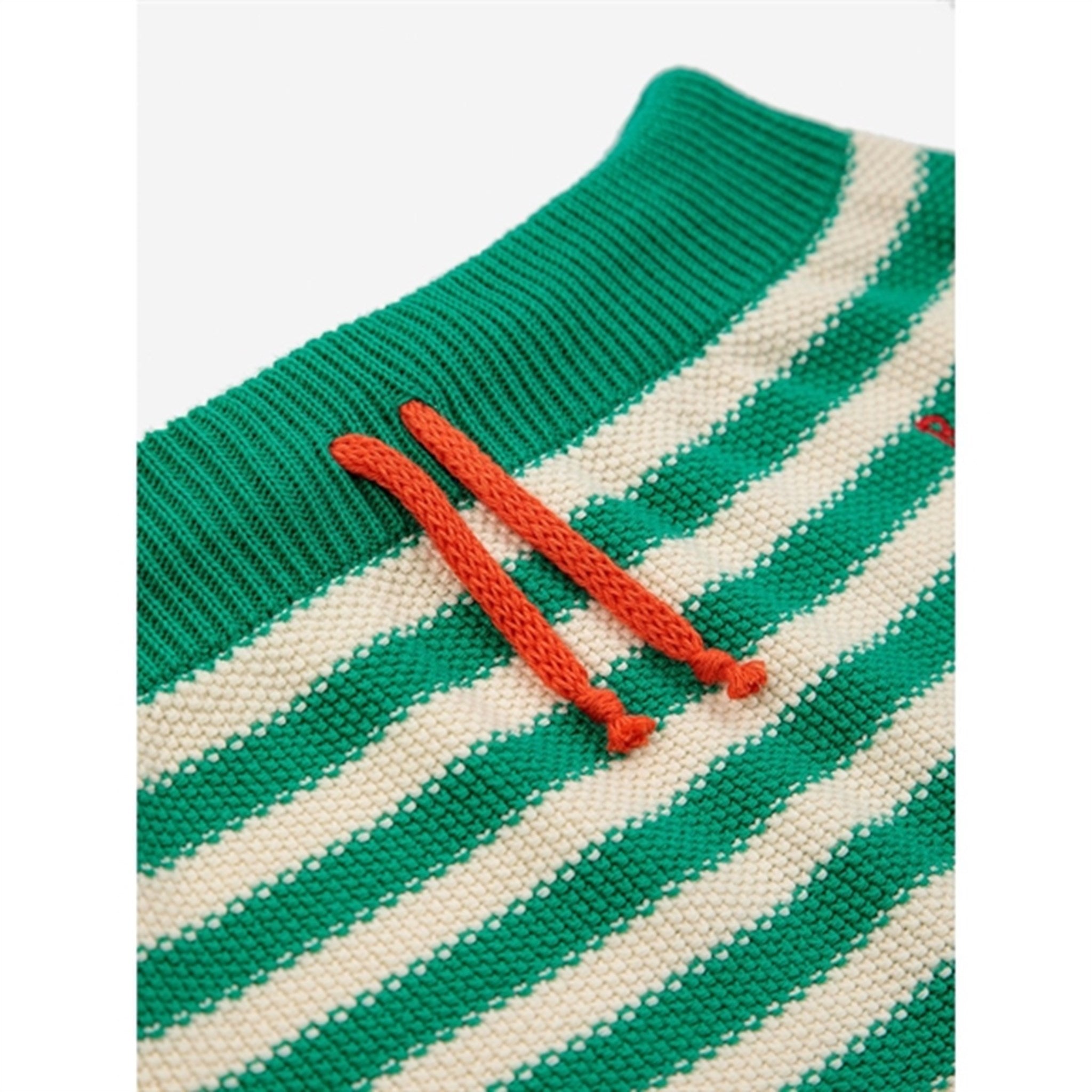 Bobo Choses Bebis Stripes Knitted Culotte Green 2