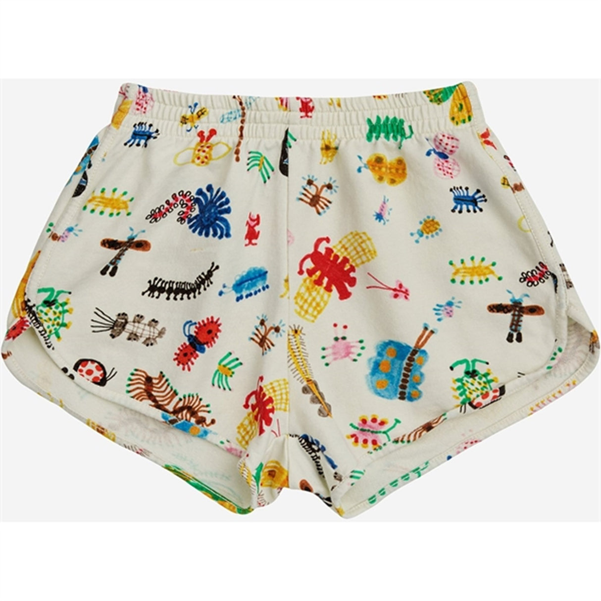 Bobo Choses Funny Insects All Över Løbeshorts Offwhite