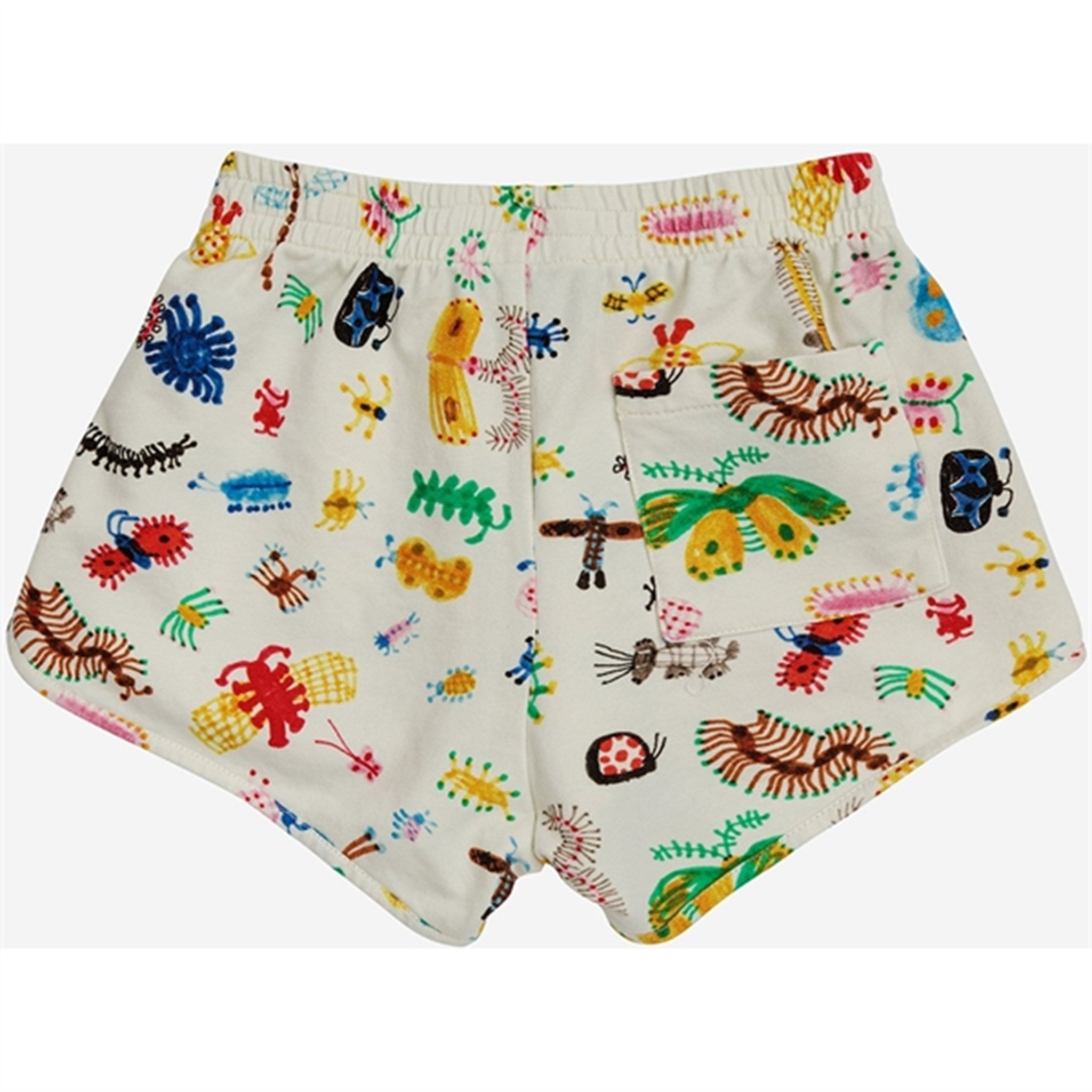 Bobo Choses Funny Insects All Över Løbeshorts Offwhite 2