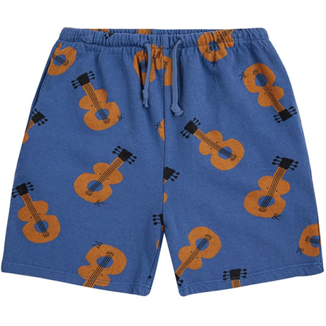 Bobo Choses Acoustic Guitar All Över Bermudashorts Navy Blue