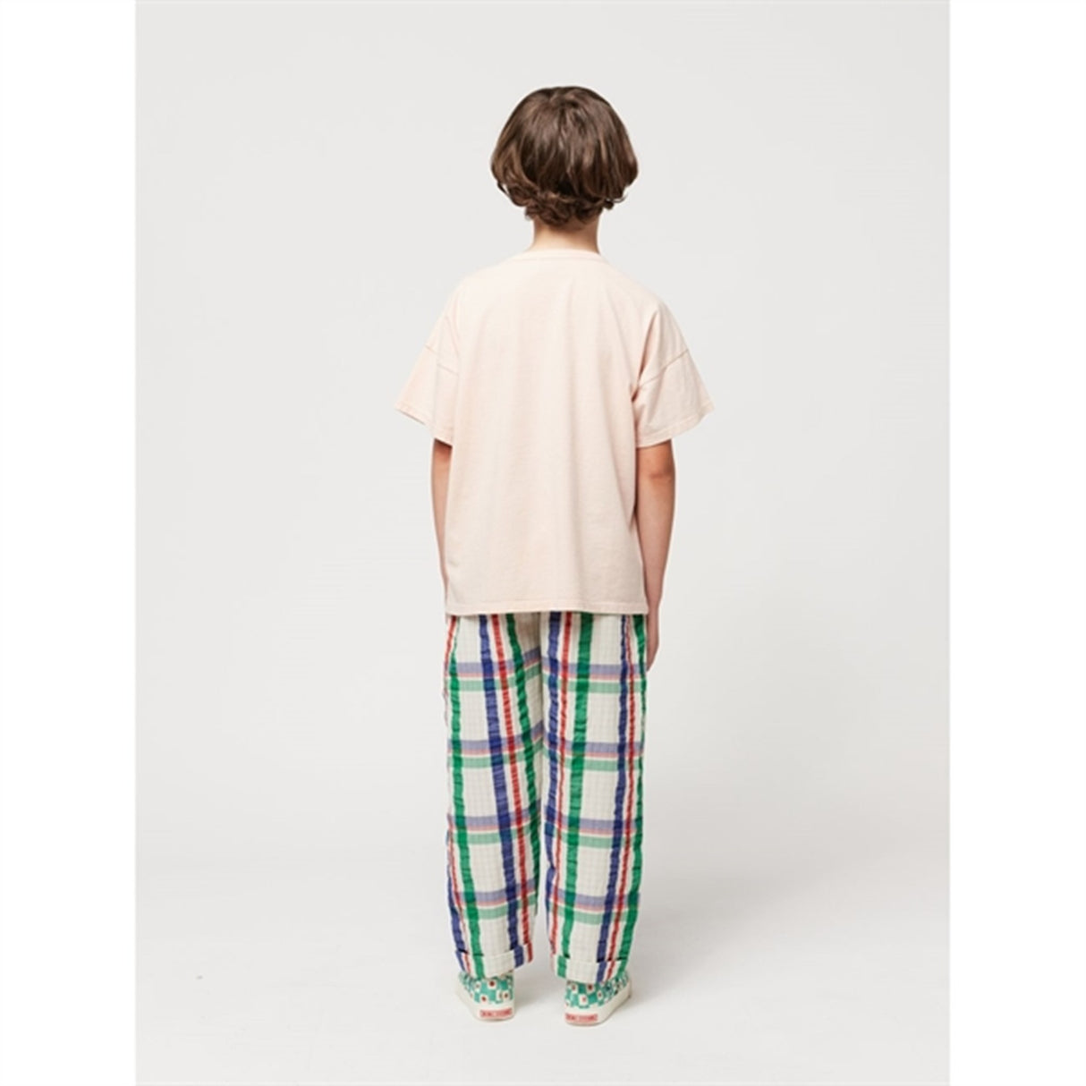 Bobo Choses Madras Checks Woven Byxor Baggy Multicolor 8