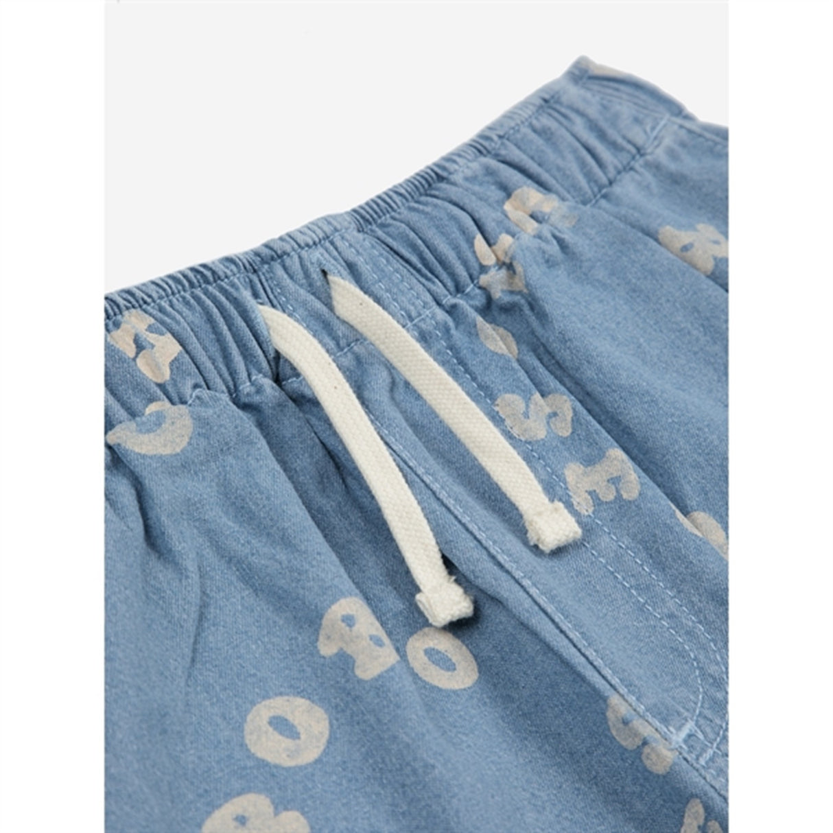 Bobo Choses Bobo Choses Circle All Över Denim Byxor Light Blue 3