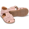 Pom Pom Begyndersandal Flower Kardborreband Rose