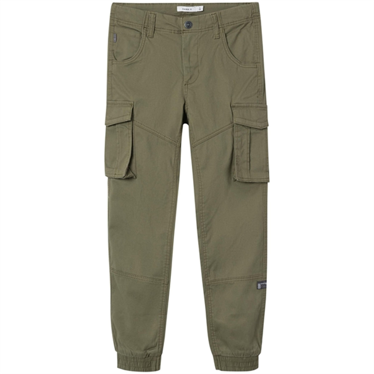 Name it Deep Lichen Green Ryan Cargo Twill Byxor Noos