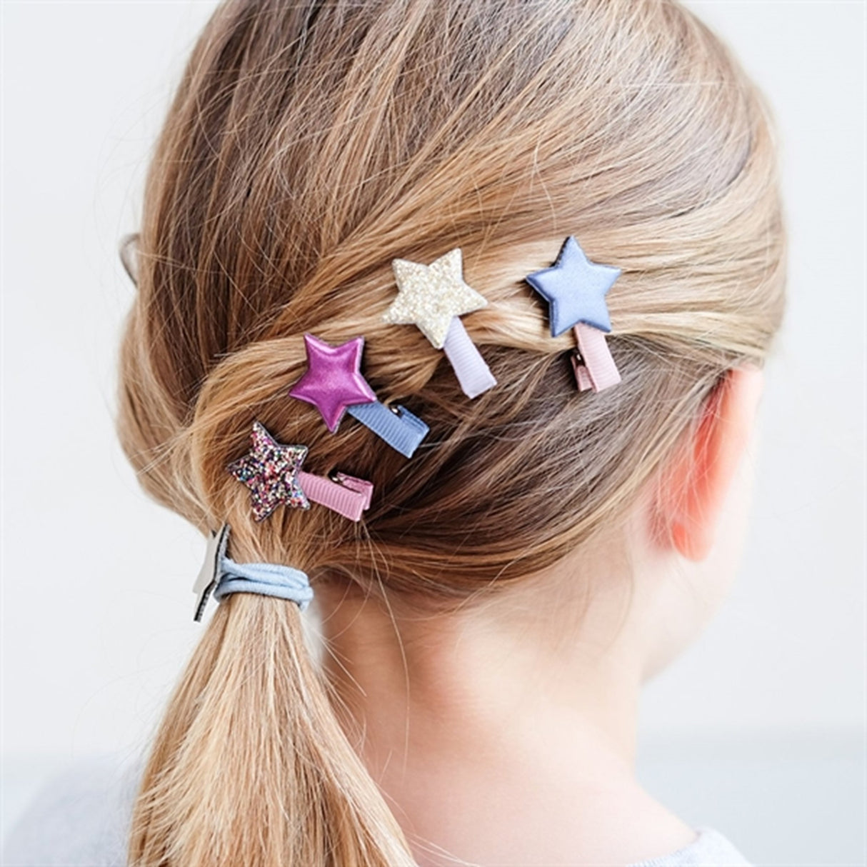 Mimi & Lula 8 Hårclips Mini Star Ziggy