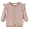 Name it Rose Smoke Temollie Stickat Cardigan