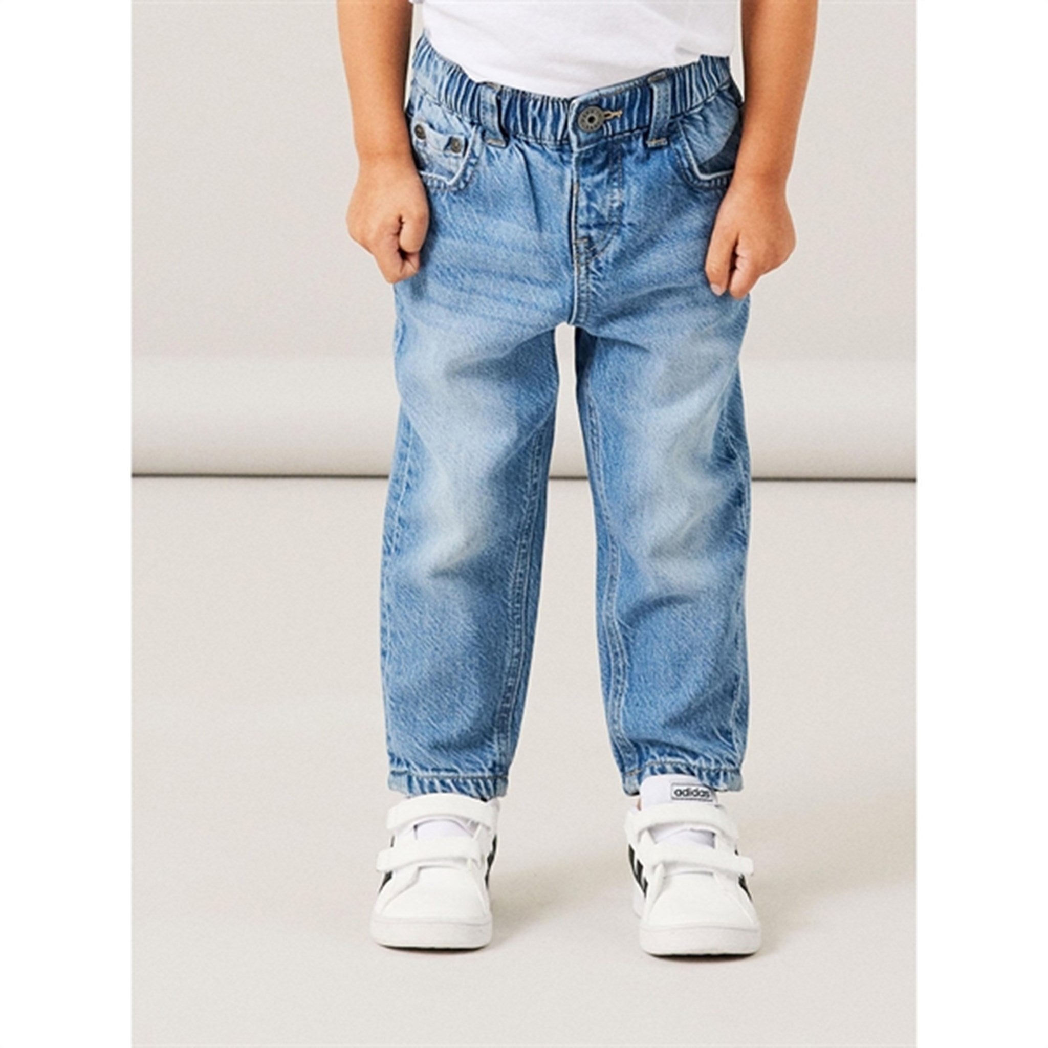 Name it Medium Blue Denim Sydney Tapered Jeans Noos 2