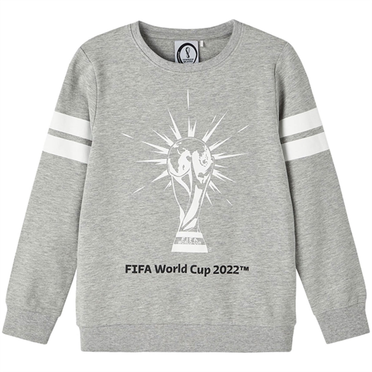 Name it Grey Melange Asger Fifa Sweatshirt