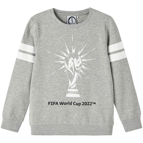 Name it Grey Melange Asger Fifa Sweatshirt