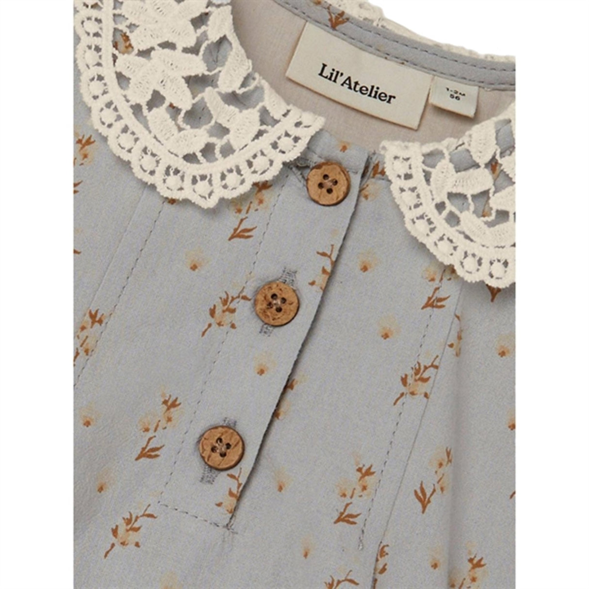 Lil'Atelier Harbor Mist Daisy Body Klänning