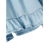 Name it Light Blue Denim Mia Wide Denim Kjol 2