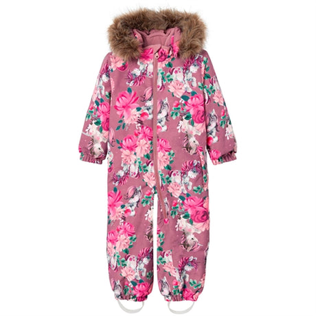 Name it Wistful Mauve Snow Vinteroverall Unicorn Dream Noos