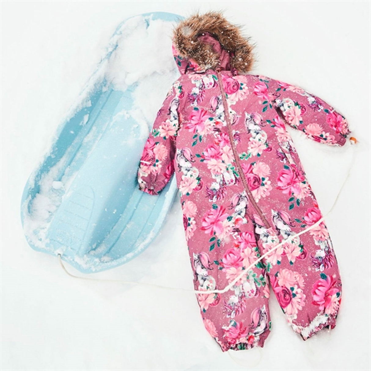 Name it Wistful Mauve Snow Vinteroverall Unicorn Dream Noos