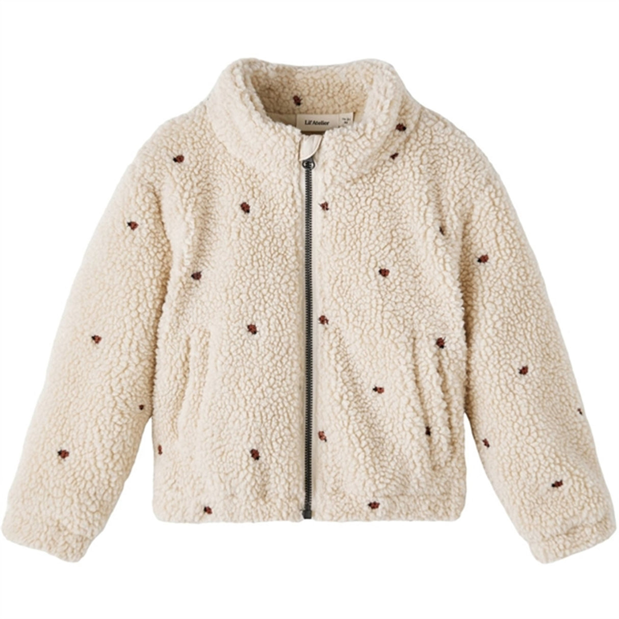 Lil'Atelier Fog Nalo Sherpa Loose Jacka