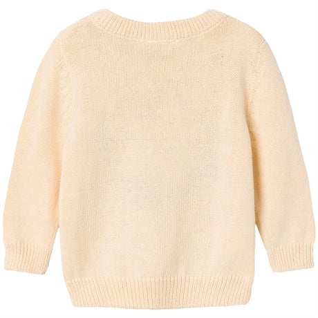 Name it Buttercream Lifine Stickat Sweater 2