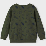 Name it Rifle Green Vifelix Loose Sweatshirt 2