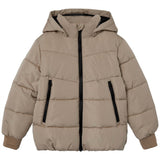 Name it Weathered Teak Music Puffer Jacka