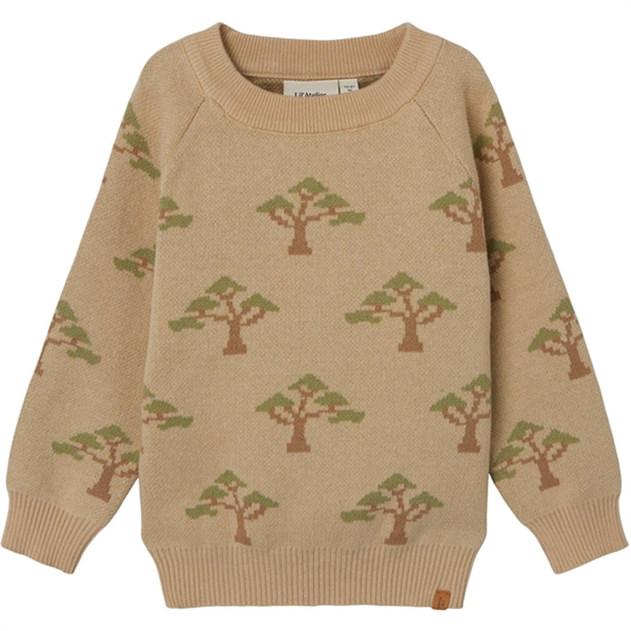 Lil'Atelier Pebble Lamao Stickat Sweater