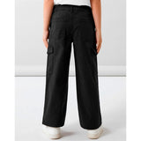 Name it Black Rose Wide Twill Cargo Byxor Noos