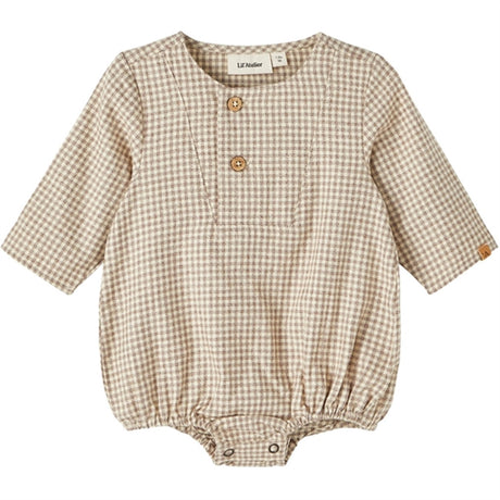 Lil'Atelier Rain Drum Olars Loose Skjorta Body