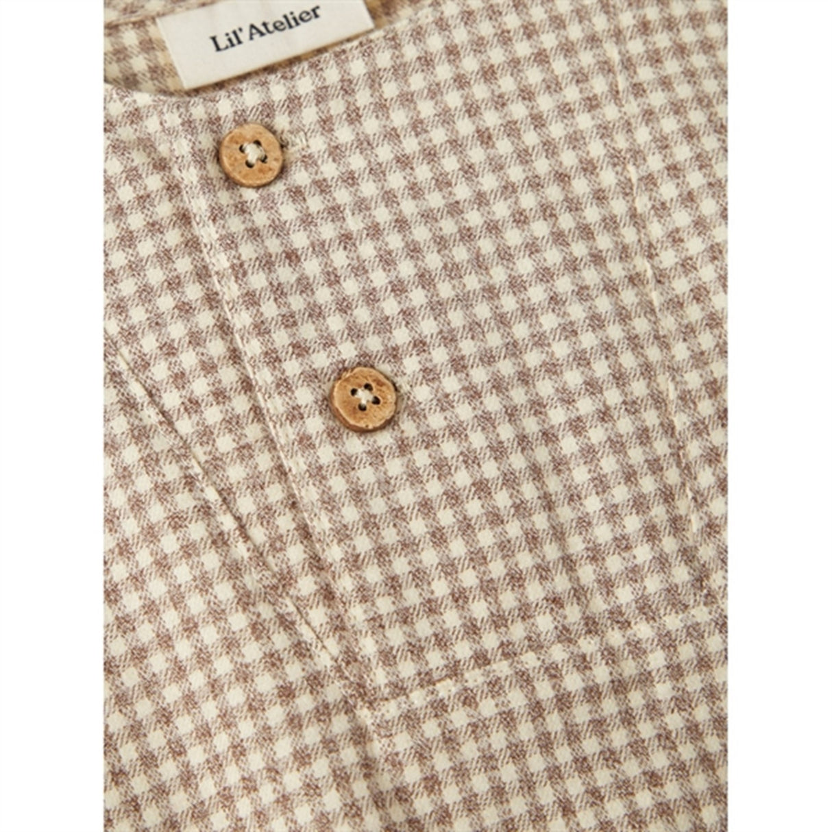 Lil'Atelier Rain Drum Olars Loose Skjorta Body