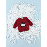 Name it Jester Red Radeer Stickad Tröja