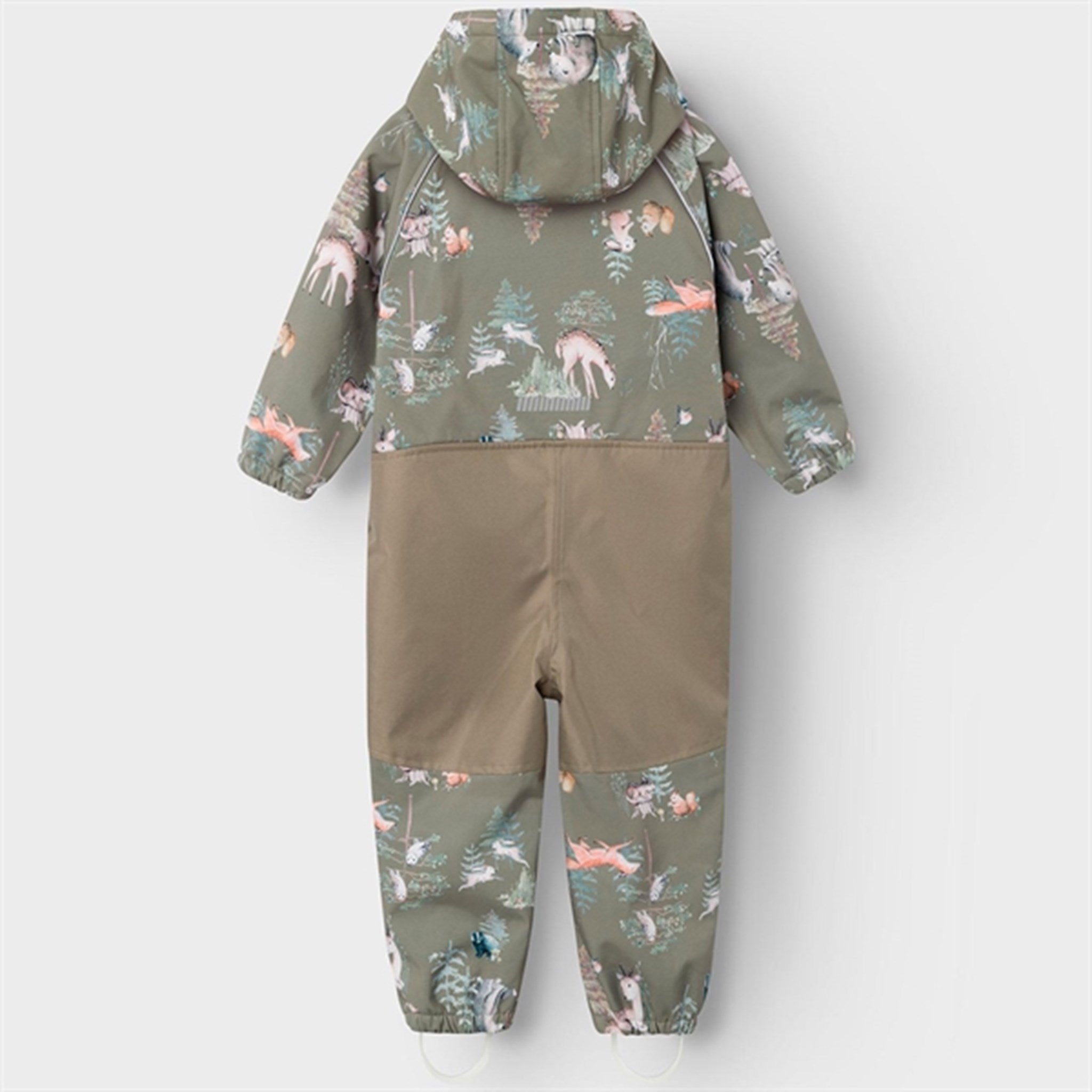 Name it Vetiver Alfa Softshell Overall Green Wood 2