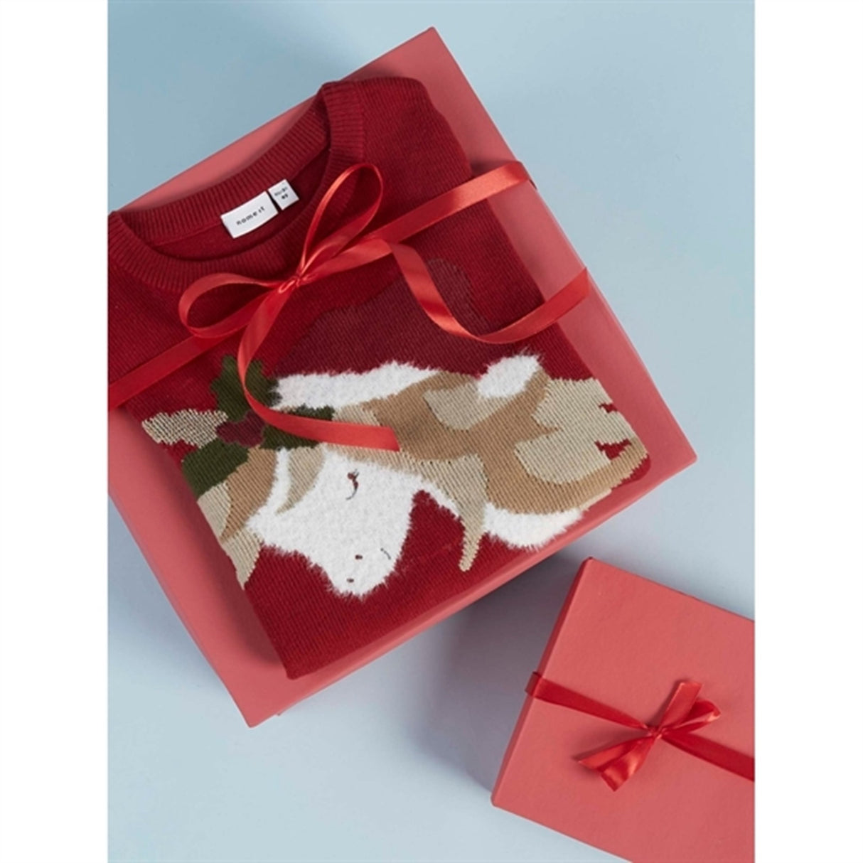 Name it Jester Red Roullo Stickad Tröja