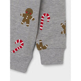 Name it Grey Melange Richrist Sweatshirt