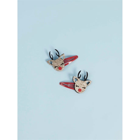 Name it Jester Red Omus Hårclips 2-pack 2