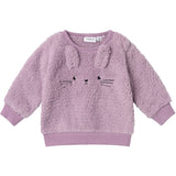 Name it Lavender Mist Sasie Teddy Tröja
