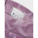 Name it Lavender Mist Sofie Velour Byxor 4