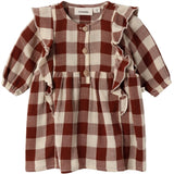 Lil'Atelier Fired Brick Rosali Body Klänning