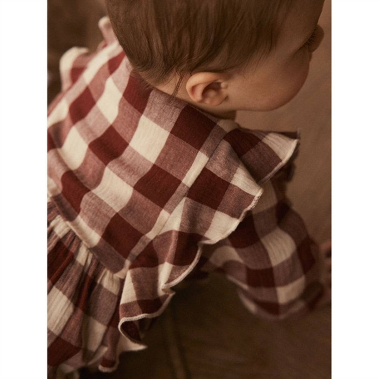 Lil'Atelier Fired Brick Rosali Body Klänning