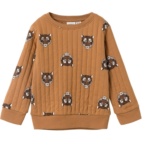 Name it Bone Brown Sanders Sweatshirt