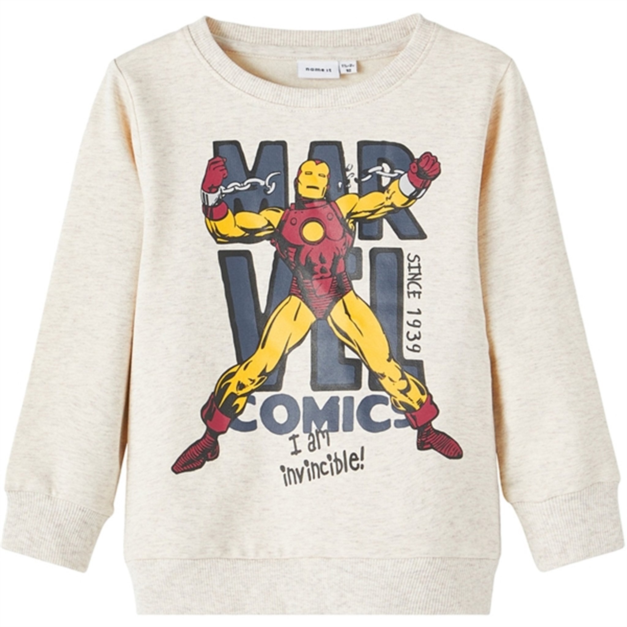 Name it Peyote Melange Naag Marvel Sweatshirt