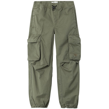 Name it Dusty Olive Ben Parachute Twill Byxor Noos