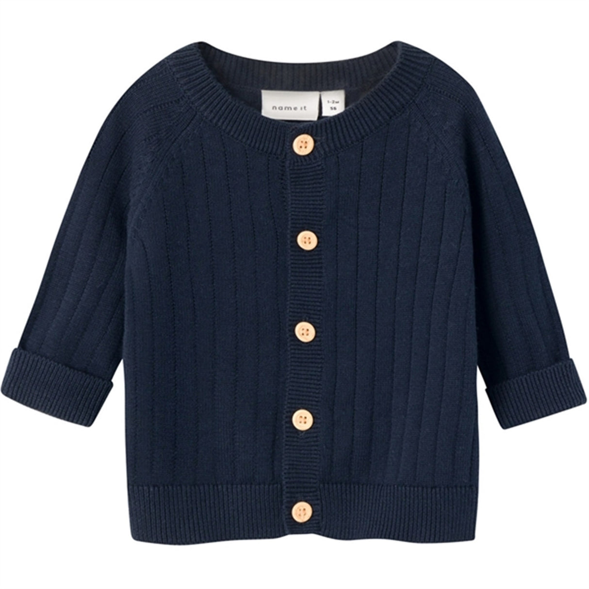 Name it Dark Sapphire Theodor Stickat Cardigan