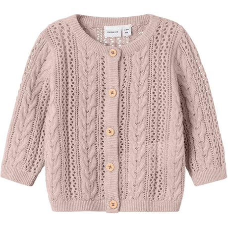 Name it Sepia Rose Bepil Stickat Cardigan