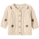 Lil'Atelier Fog Tila Stickat Cardigan