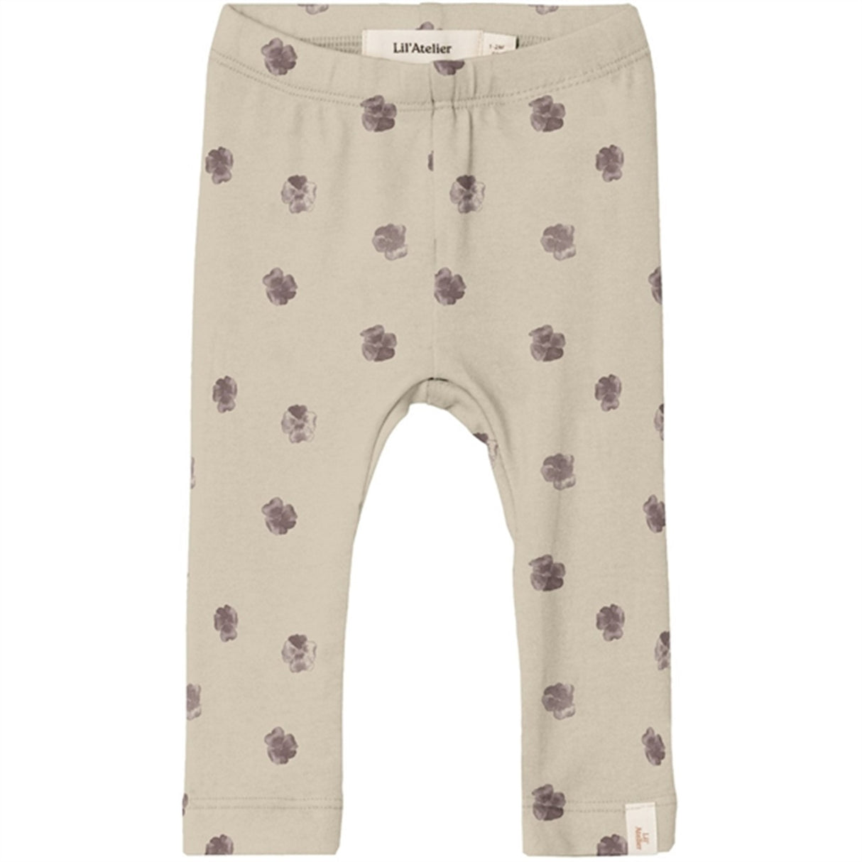 Lil'Atelier Fog Flower Gaya Slim leggings