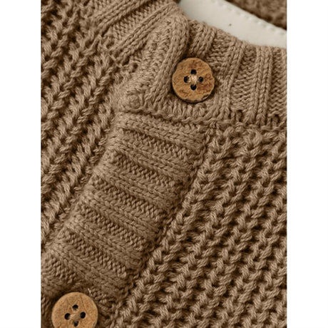 Lil'Atelier Tigers Eye Emlem Stickat Cardigan 2