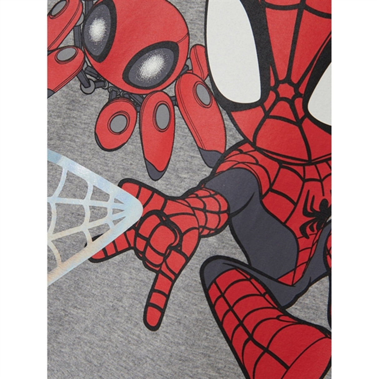 Name it Grey Melange Domi Spidey Tröja 2