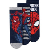 Name it Dark Sapphire Netin Spiderman Strumpor 3-pack