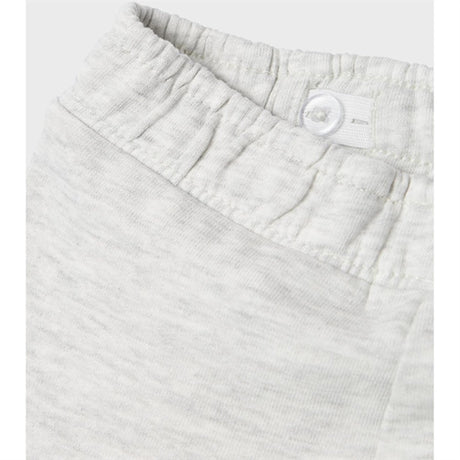 Name it Light Grey Melange Dike Sweat Shorts 2